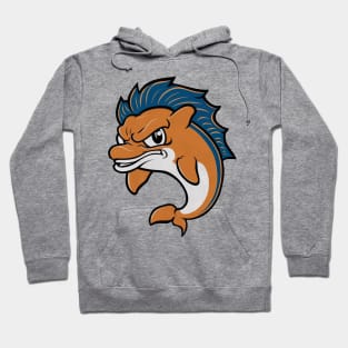 Lionheart Dolphin: A Fusion of Majesty and Playfulness Hoodie